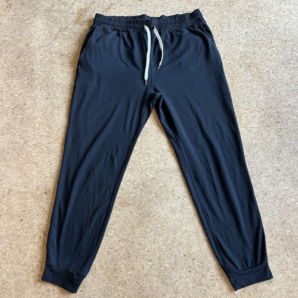 Vuori Performance Jogger Women's Medium Large Black Athletic Gym Sweatpants